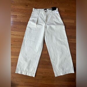 BR high rise wide leg Jean